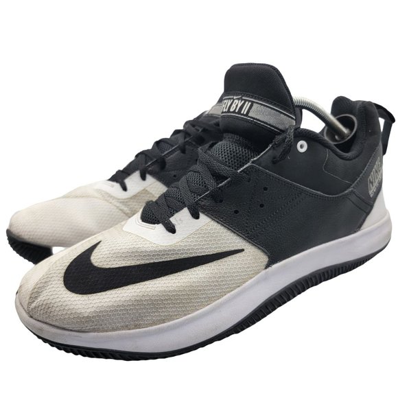 Nike Fly By Low II 2 Mens 13 Basketball Shoes Black White  AJ5902-001 main image 12